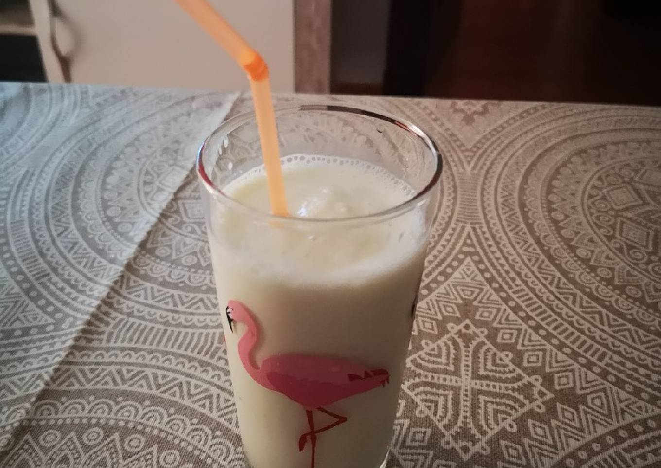 Batido helado de melón