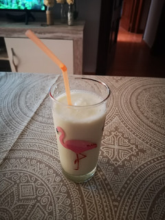 Una foto de Batido helado de melón