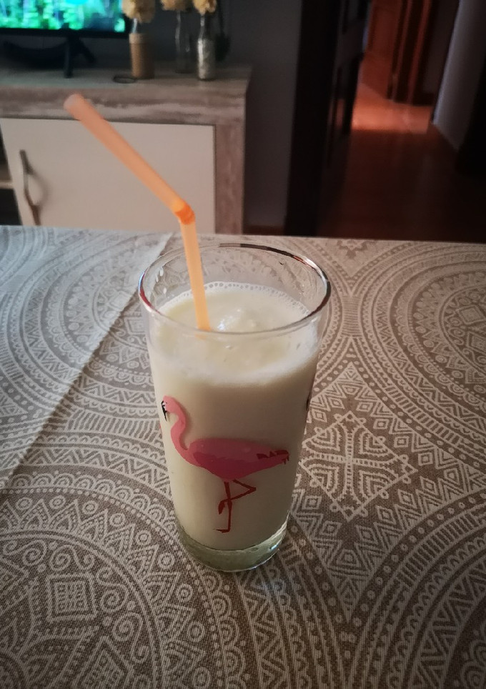Una foto de Batido helado de melón