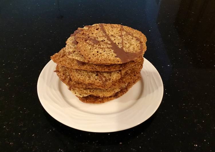 Almond Lace Cookies