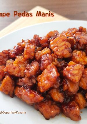 Foto resep 876. Tempe Pedas Manis