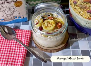Foto resep Overnight Oat Simple (Cocok Utk Sarapan)