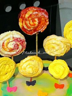 عکسی از دستور مرنگ چوبی