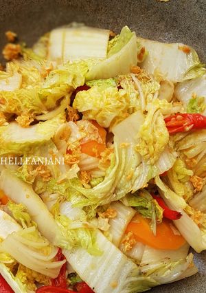 Foto resep Cah sawi bawang putih