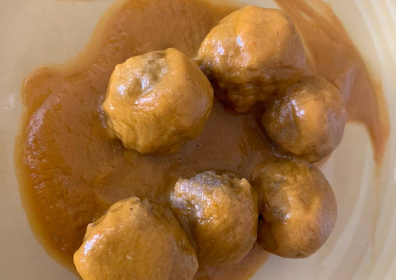 Albóndigas jardinera al vapor