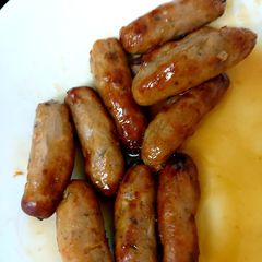 My Maple Syrup Roasted mini pork & Herb Sausage 😍 A picture of My Maple Syrup Roasted mini pork & Herb Sausage 😍.
