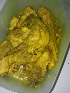 Foto resep Ayam ungkep bumbu kuning