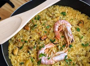 Una foto de Arroz con mariscos de mi abuela 👵 🇪🇸