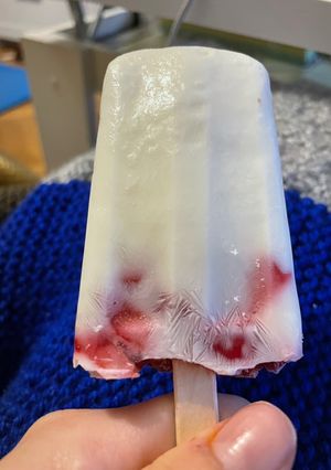 Foto principal de Paleta de helado sabor cheesecake