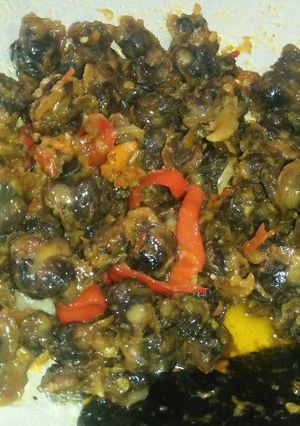 Foto resep Tumis kerang kupas kering