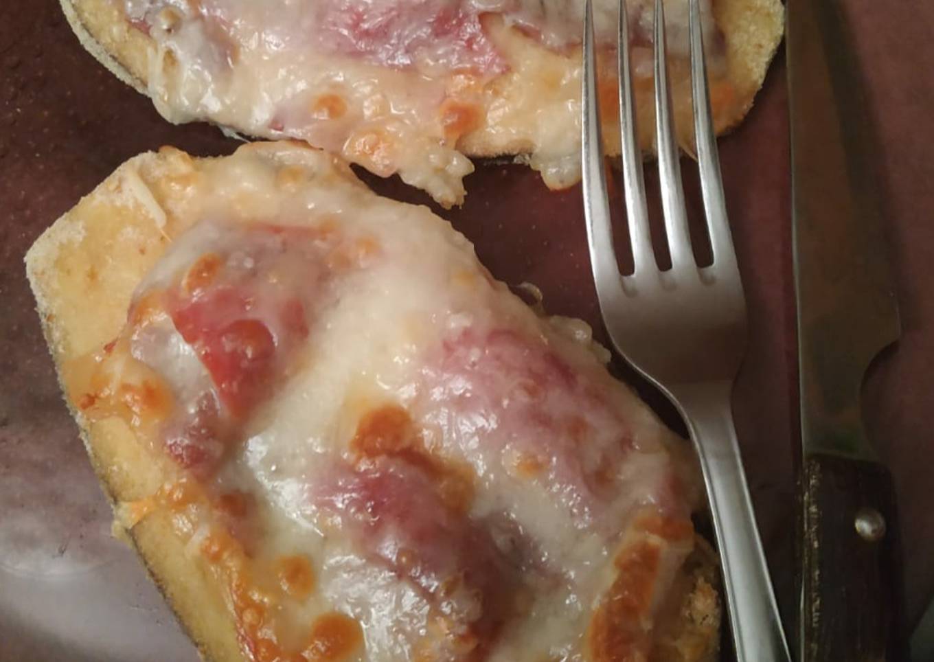 Pizza de berenjena