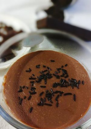 A picture of Chocolate Pudding Eggless.