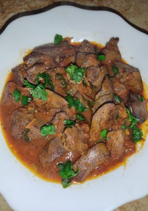 صورة لوصفة كبدة بالصوص