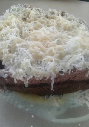 Foto resep Brownis toping keju susu