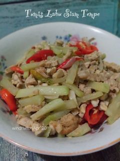 Foto resep Tumis Labu Siam Tempe