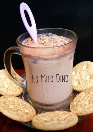 Foto resep Es Milo Dinosaur