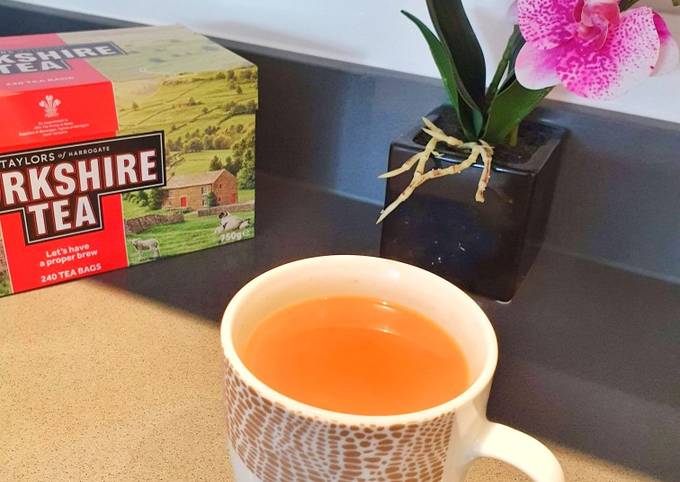 My Refreshing Yorkshire Tea for England ⚽ Recipe by Farea's