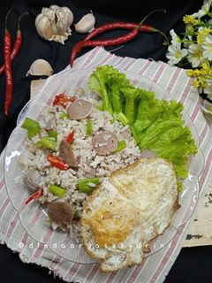 Foto resep Nasi Goreng Putih Bumbu Iris
