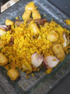 Una foto de Migas con longaniza de pollo
