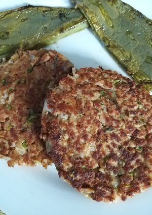 Una foto de Hamburguesas de soya, deliciosamente saludable