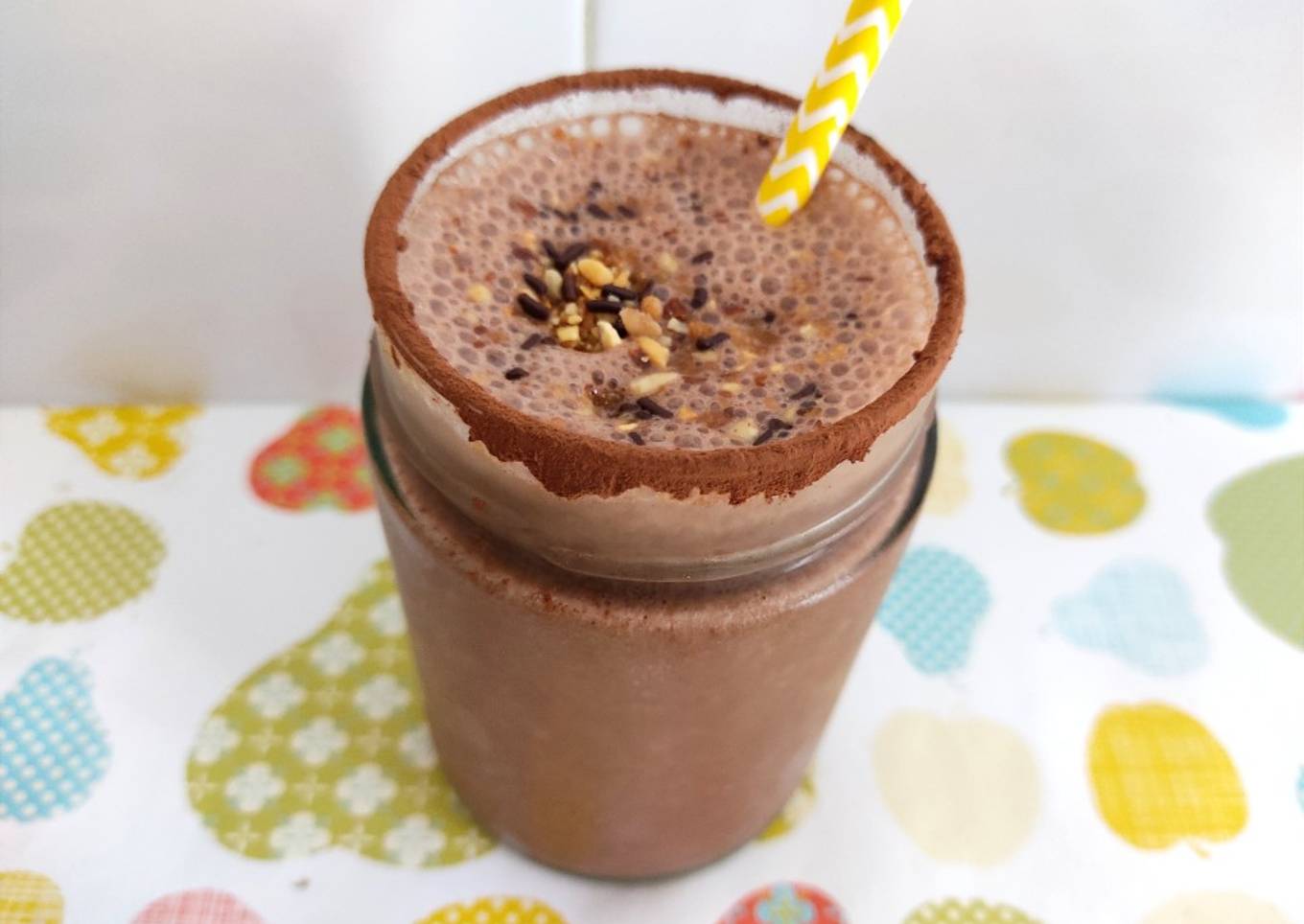Batido de plátano y cacao