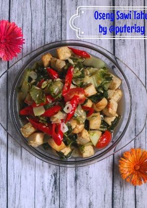 Foto resep Oseng Sawi Putih Tahu
