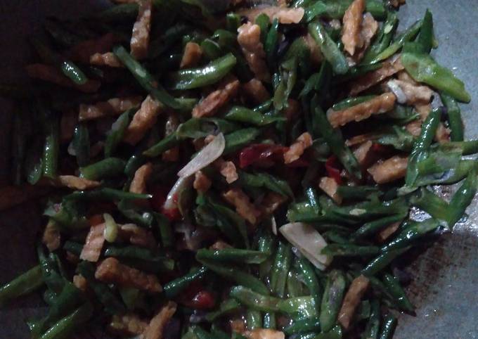 Langkah Mudah untuk Membuat Tumis Kacang Panjang Mix Tempe, Lezat Sekali