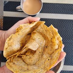 A picture of Masala lachchha paratha.