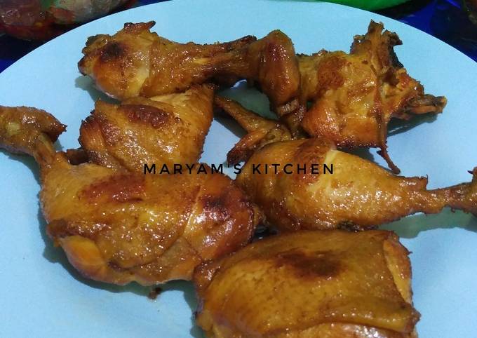 Resep Ayam Bacem Jtt Super Mantap Oleh Dapur Mama Uwais Cookpad