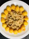 Lomo strogonoff con papas noisette!💕