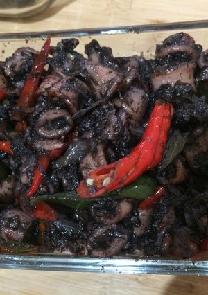 Foto resep Cumi Tumis Cabe Ijo #ketopad
