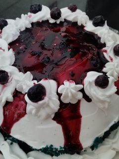 ப்ளூபெரி வால்கேனோகேக்(blueberry volcano cake recipe in tamil) செய்முறை முக்கிய புகைப்படம்