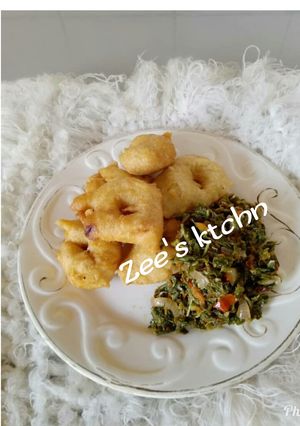 A picture of Semolina and flour fankaso.