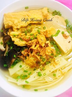 Hình của món Bún Măng Chay.