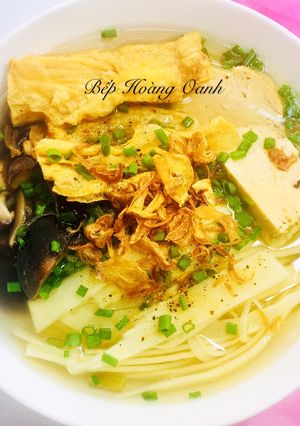 Hình của món Bún Măng Chay.