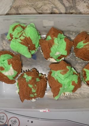 Foto resep Bolu kukus 3 warna anti gagal