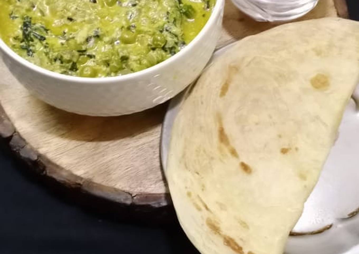 Methi malai matar