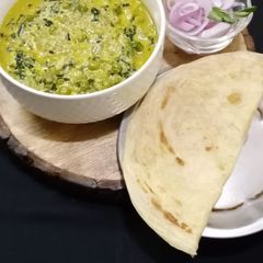 Methi malai matar A picture of Methi malai matar.