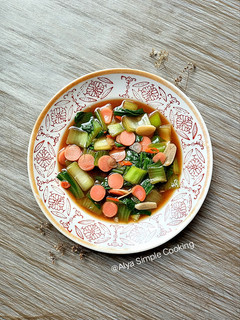 Foto resep Tumis Pakcoy Sosis Simple