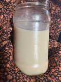 Condensed soy milk