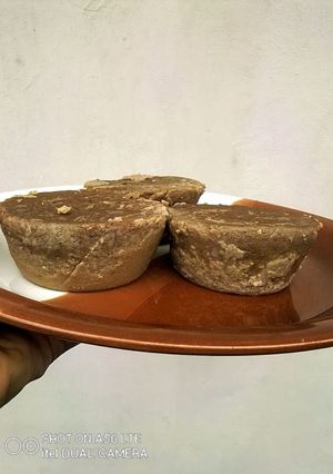 A picture of Unpeeled Beans Moi Moi.