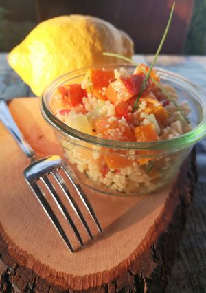Une photo de Taboule au patate douce