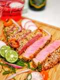 Sesame Seared Tuna Steak - Tuna Tataki