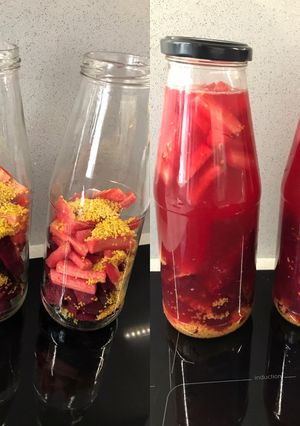 A picture of Kaanji (North Indian Probiotic Drink).
