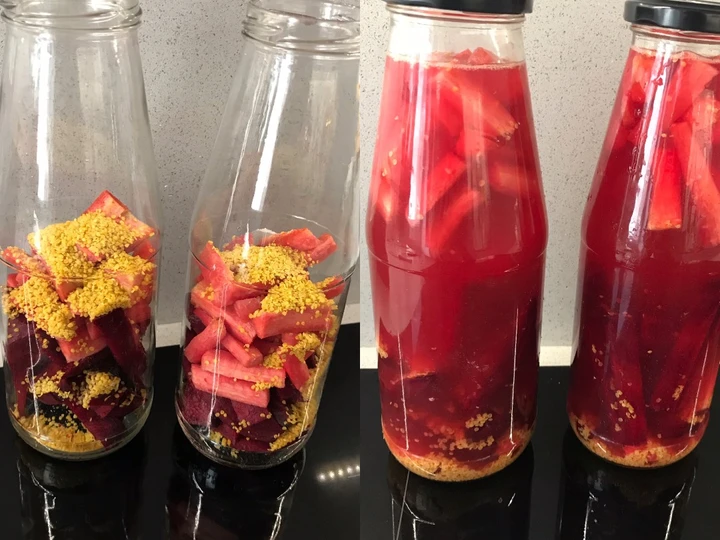 Easy Steps to Make Recipe Kaanji (North Indian Probiotic Drink) that is Really Delicious, So Delicious}