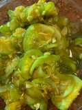 ZAPALLITOS salteados con ajo y semillas de sésamo
