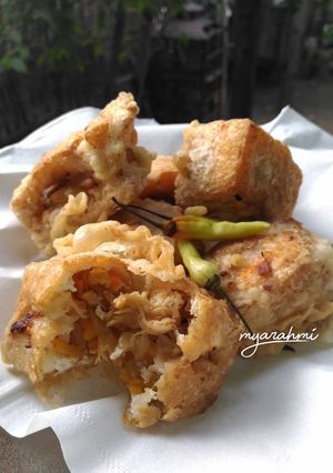 Foto resep Tahu Kriuk Isi Ayam Pedas
