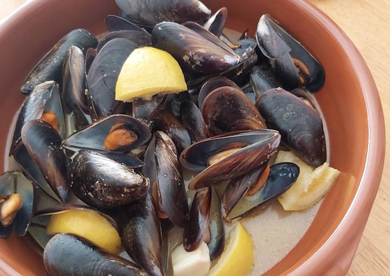 Mejillones al Vapor