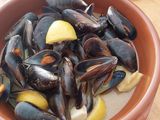 Mejillones al Vapor