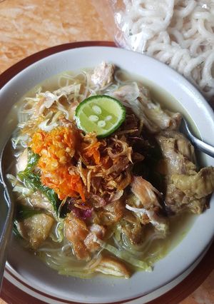 Foto resep Soto ayam kuah kuning